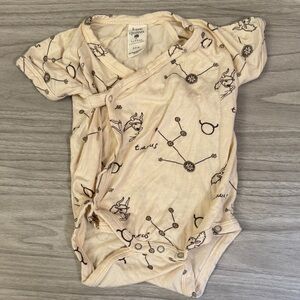 Kate Quinn Cream Bamboo Collection Onesie